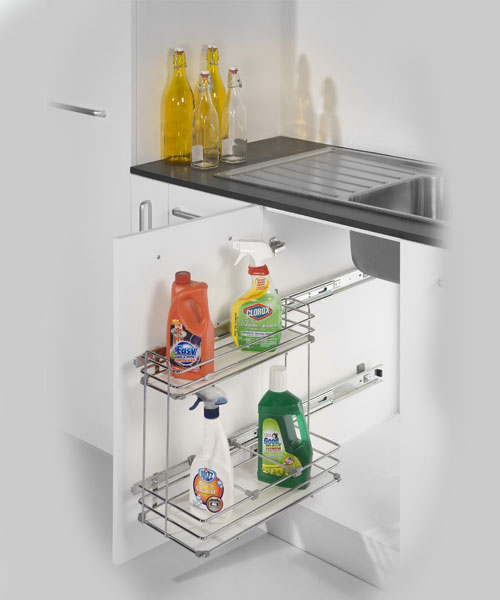 Side Mounted Under Sink Pullout